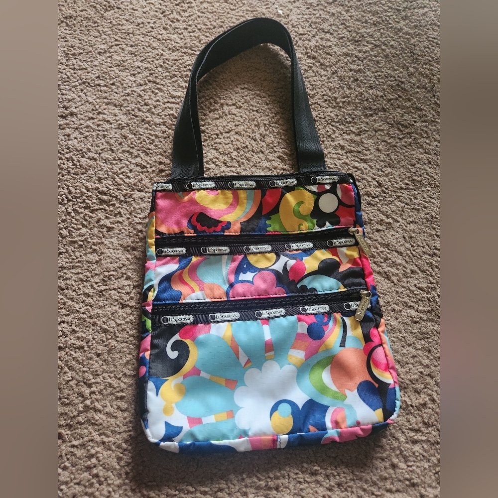 NWOT LeSportSac KASEY Reverie Floral Crossbody Bag